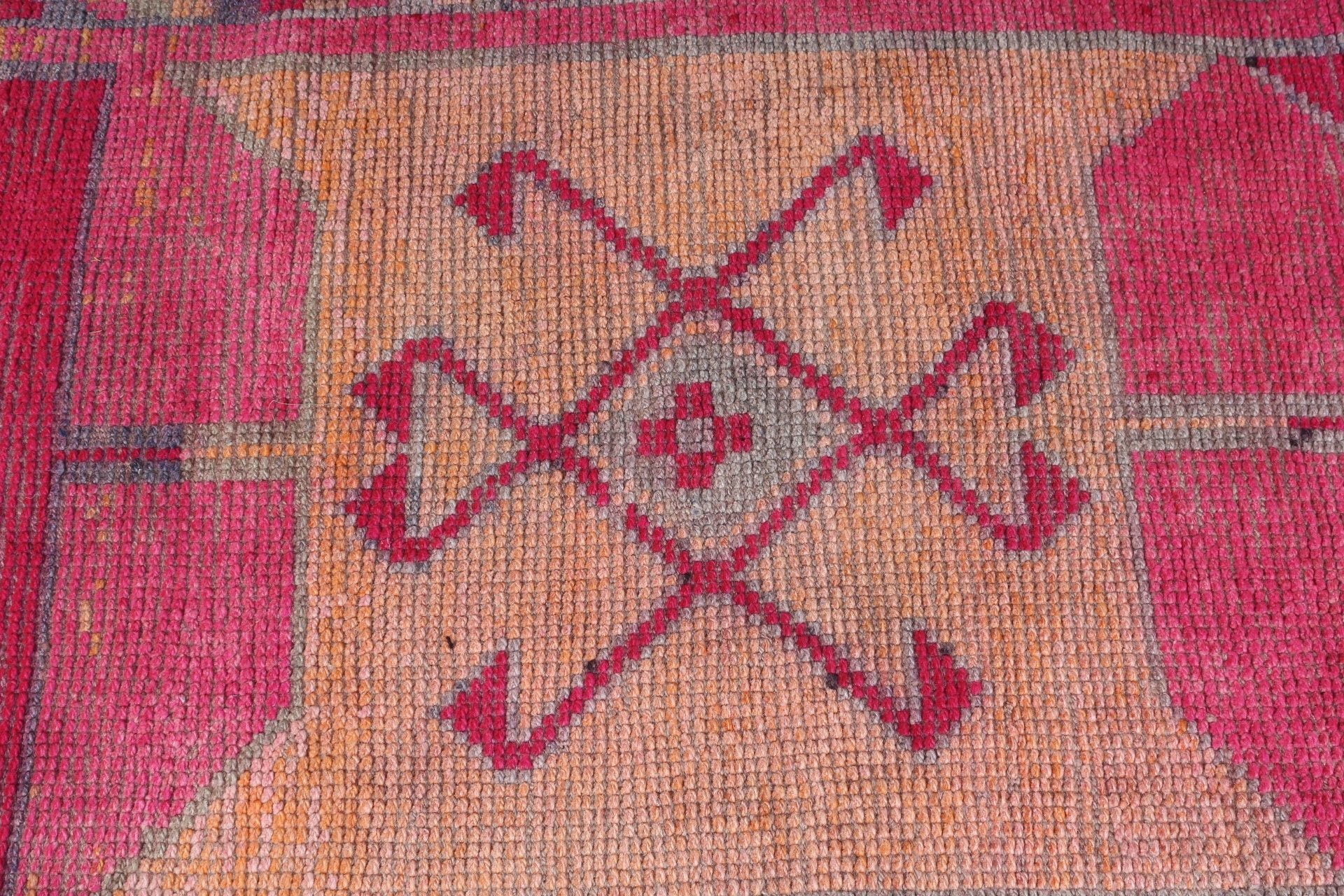 Vintage Rug, 2.9x10.1 ft Runner Rug, Old Rug, Cool Rug, Floor Rugs, Turkish Rug - Picture 6 of 10