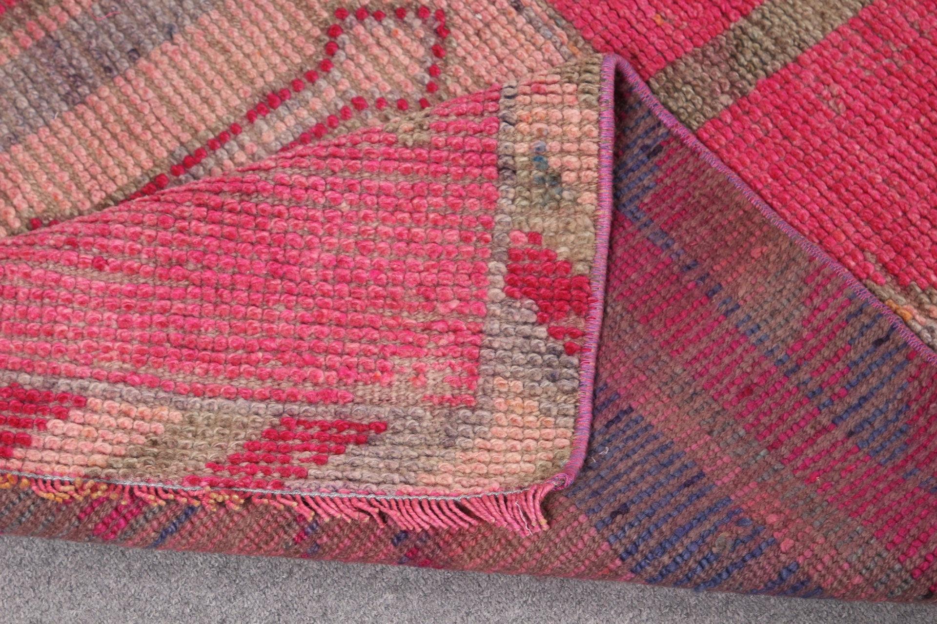 Vintage Rug, 2.9x10.1 ft Runner Rug, Old Rug, Cool Rug, Floor Rugs, Turkish Rug - Picture 8 of 10